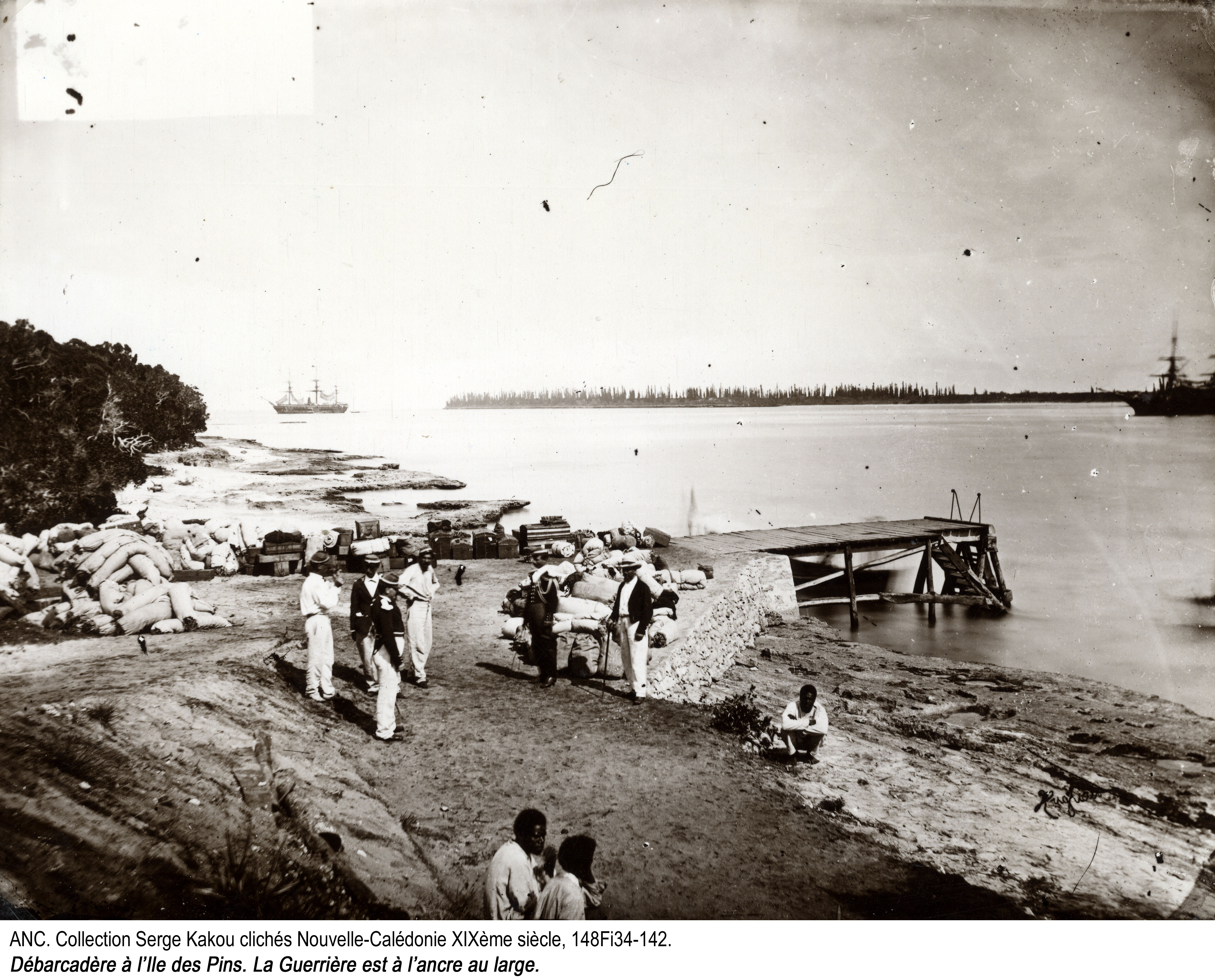 Zone Portuaire - Camp Militaire de la Presqu'ile de Kuto - Bagne de l'Ile des pins
